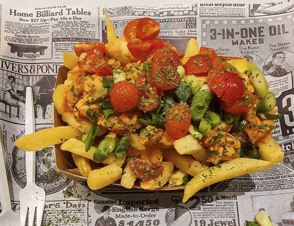 Dove mangiare le patatine fritte tipiche di Bruges: Casa patata